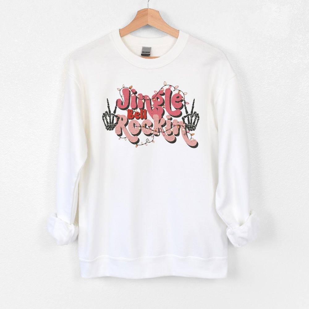 Jingle Bell Rockin Christmas Crewneck Sweatshirt